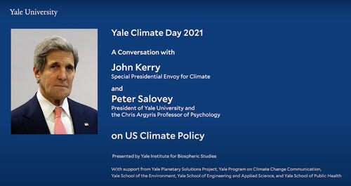 Yale Climate Day 2021 - US Policy Discussion